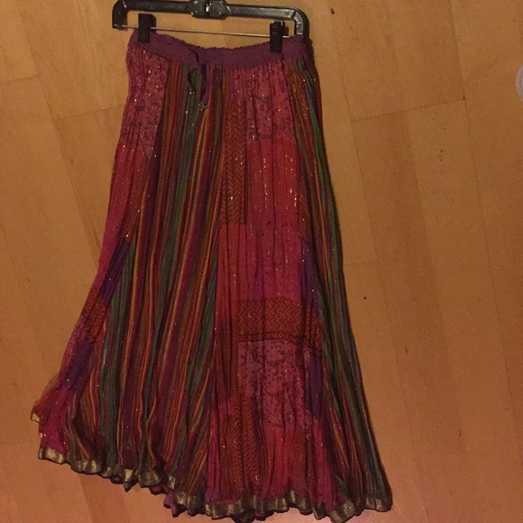 Multi-stripe skirt - Picture 3 of 3